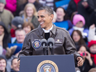 President Obama campaigns Thursday in Green Bay, Wis. President Obama campaigns Thursday in Green Bay, Wis.