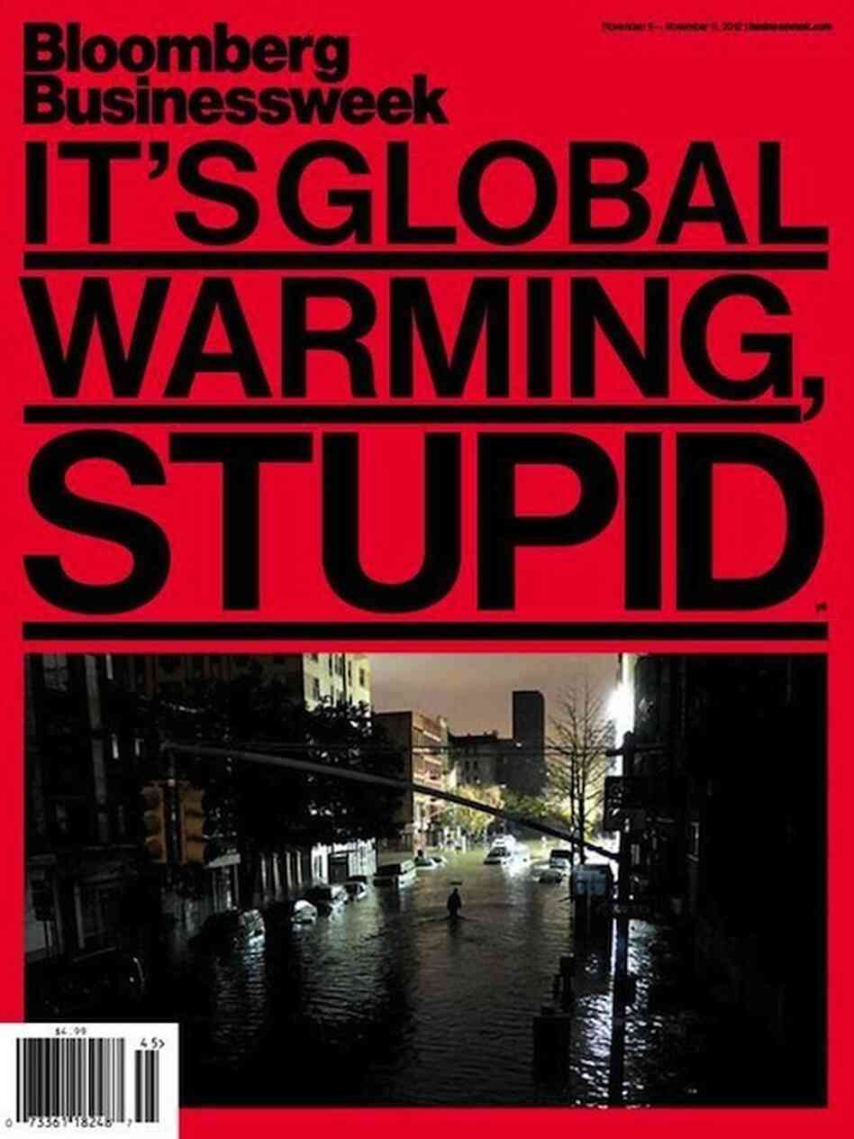 Bloomberg Businessweek's latest cover. Bloomberg Businessweek's latest cover.