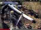 A train carrying chemicals derails outside Louisville, Ky. and a fire breaks out, badly injuring three workers on Thursday, Nov. 1