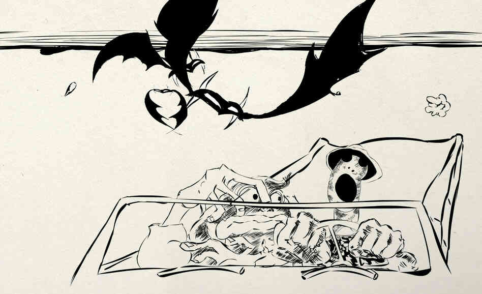 Among his many accomplishments, Ralph Steadman illustrated Hunter S. Thompson's 1971 novel, Fear and Loathing in Las Vegas, about a journalist's reporting trip turned hallucinogenic bender. Among his many accomplishments, Ralph Steadman illustrated Hunter S. Thompson's 1971 novel, Fear and Loathing in Las Vegas, about a journalist's reporting trip turned hallucinogenic bender.