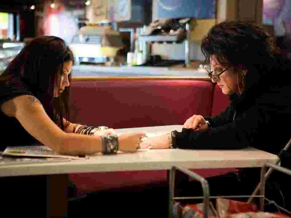 Though he remains aloof from most of the world, Cheyenne befriends a young fan (Eve Hewson) and even tries to play matchmaker for her.
