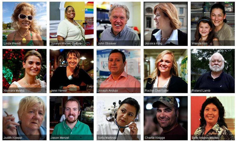 NPR's First and Main series interviewed voters in Wisconsin, Colorado and Florida.