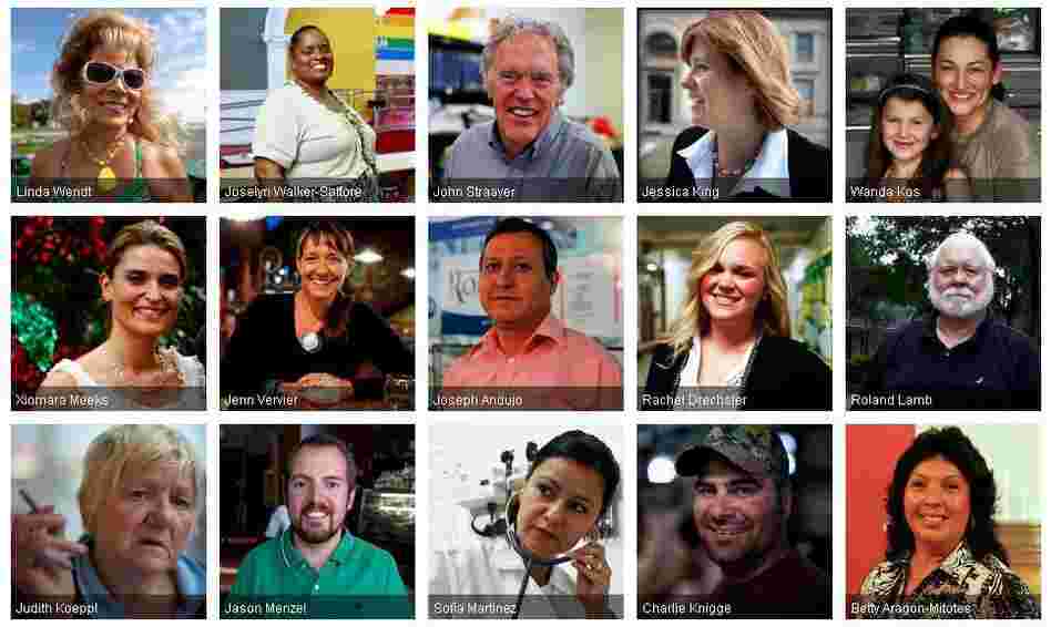 NPR's First and Main series interviewed voters in Wisconsin, Colorado and Florida.