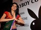 Indian actress Sherlyn Chopra, the first Indian woman to pose nude for Playboy, appears at a press event in Mumbai in July. Playboy magazine is banned in India, but Playboy bunnies will make a demure debut when the first Playboy club opens next month. Indian actress Sherlyn Chopra, the first Indian woman to pose nude for Playboy, appears at a press event in Mumbai in July. Playboy magazine is banned in India, but Playboy bunnies will make a demure debut when the first Playboy club opens next month.