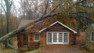 A window-screen view toward conductor Marin Alsop's studio, badly damaged during the hurricane. A window-screen view toward conductor Marin Alsop's studio, badly damaged during the hurricane.