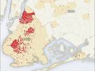 Each dot represents one case of mumps between late June 2009 and late June 2010. Each dot represents one case of mumps between late June 2009 and late June 2010.
