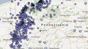 Mapping Pennsylvania's Abandoned Wells: About 200,000 orphaned and abandoned wells dot the state, but there's information about only a fraction of them. Check out the interactive map over at StateImpact Pennsylvania.