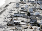 This aerial photo shows destruction in the wake of Superstorm Sandy on Wednesday in Seaside Heights, N.J. This aerial photo shows destruction in the wake of Superstorm Sandy on Wednesday in Seaside Heights, N.J.