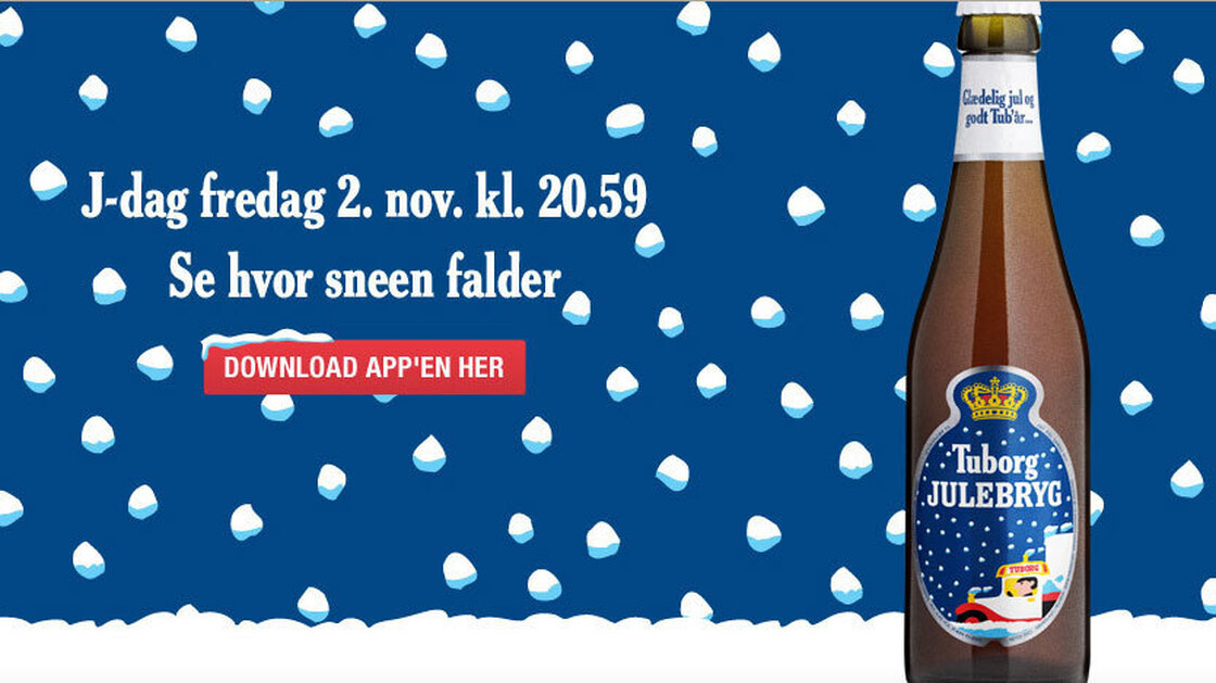 J-Day, the first Friday in November, marks the release of Denmark's Christmas beer, Tuborg's Julebryg. It's practically a national holiday as the beer is promoted tonight in bars throughout the country.