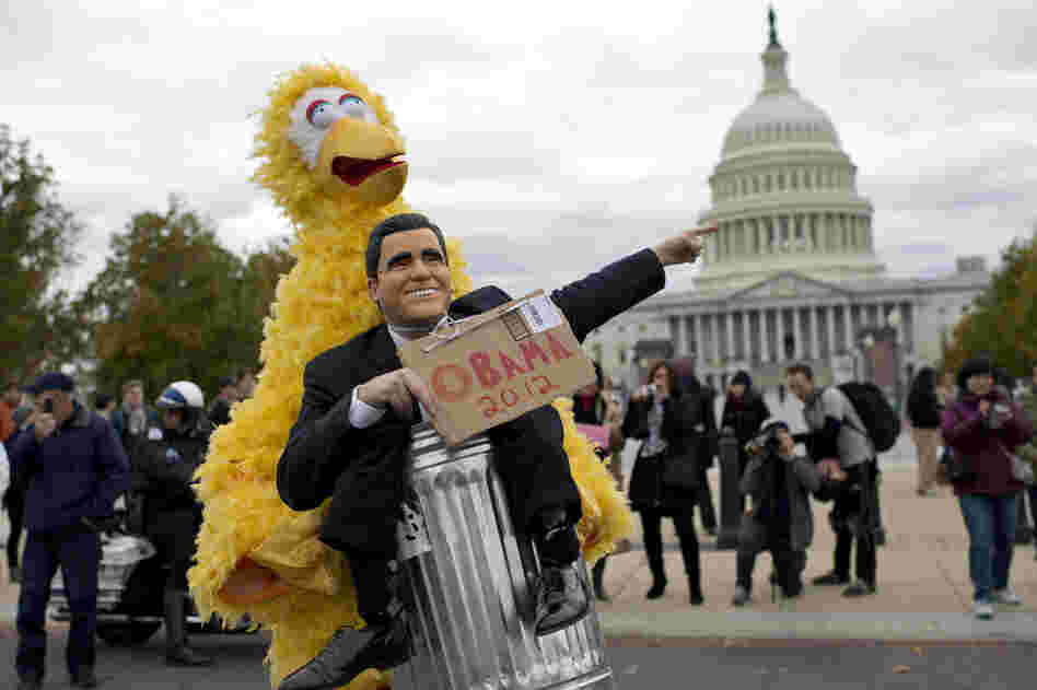 In the first presidential debate, Mitt Romney said he loved Big Bird, but as president he would cut funding for public broadcasting as a way to reduce the deficit. In the first presidential debate, Mitt Romney said he loved Big Bird, but as president he would cut funding for public broadcasting as a way to reduce the deficit.