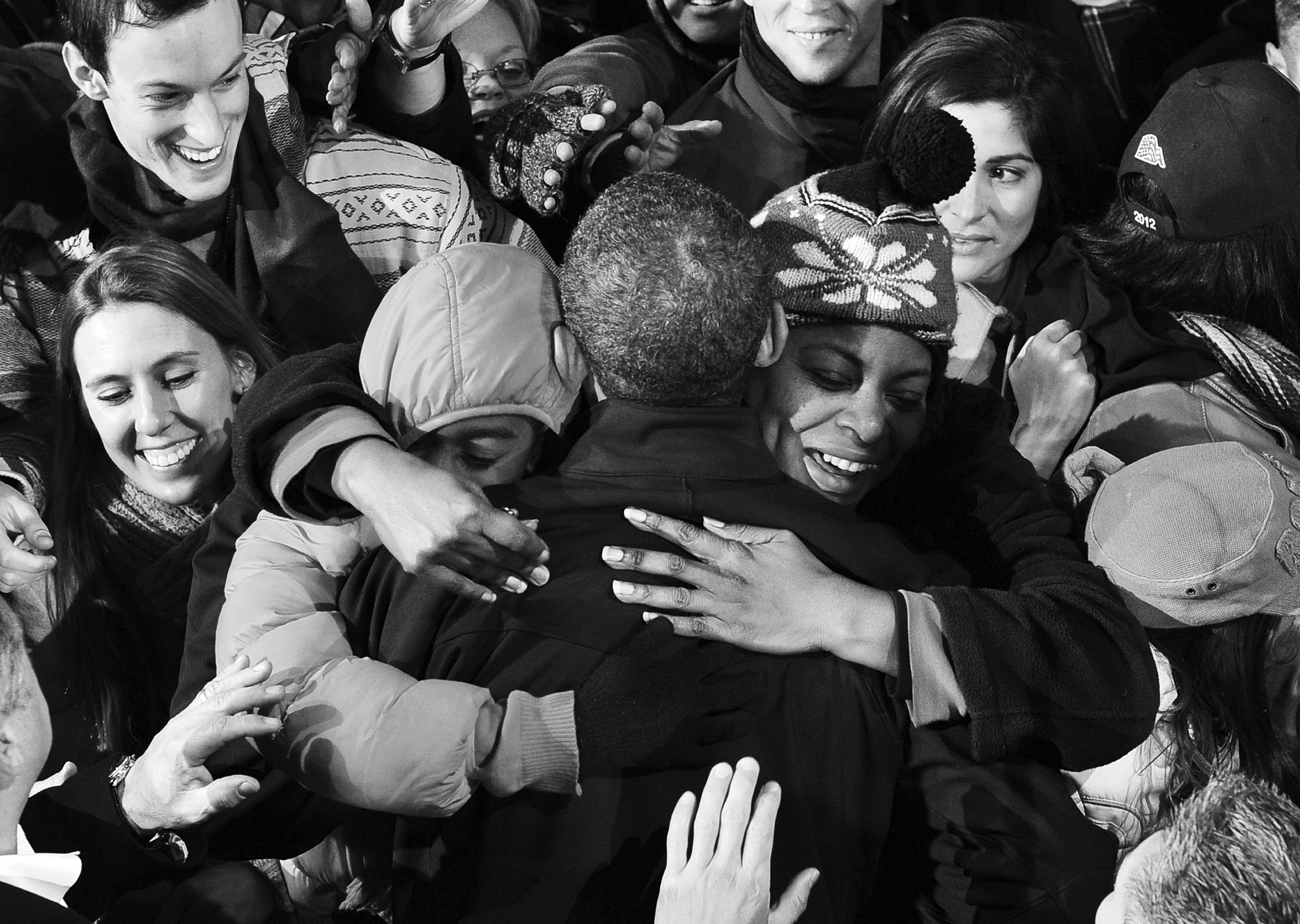 President Obama greets supporters during a campaign rally at Jiffy Lube Live in Bristow, Virginia, on Nov. President Obama greets supporters during a campaign rally at Jiffy Lube Live in Bristow, Virginia, on Nov.