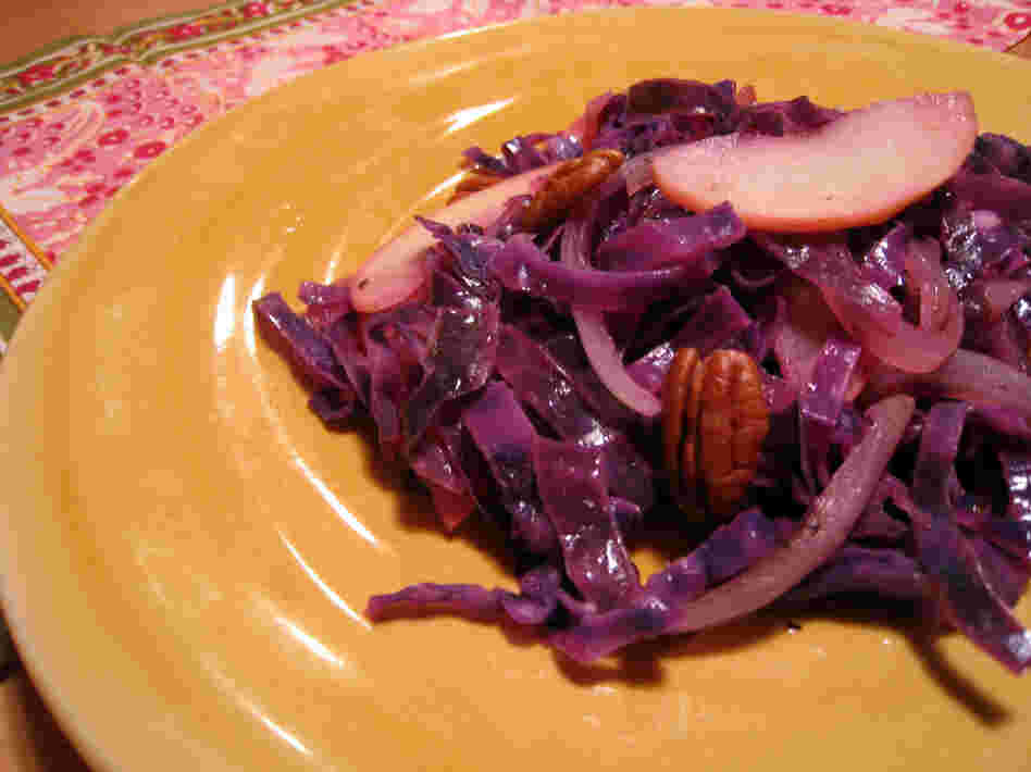 Cider-Braised Red Cabbage