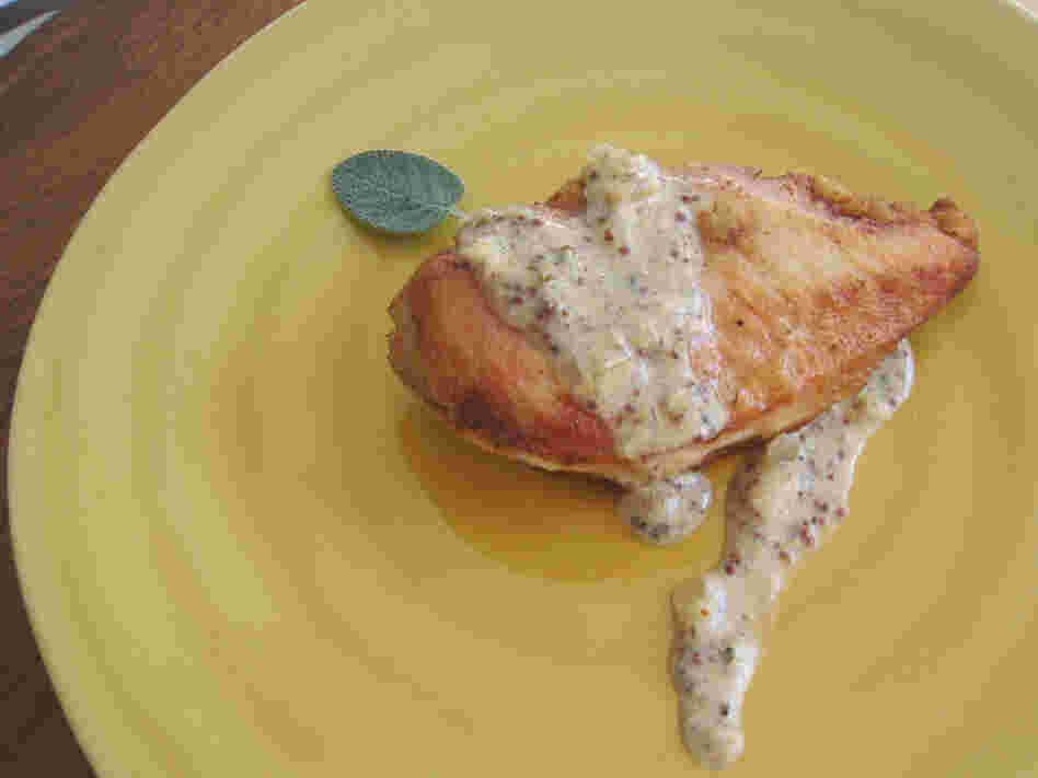 Chicken With Cider Pan Sauce