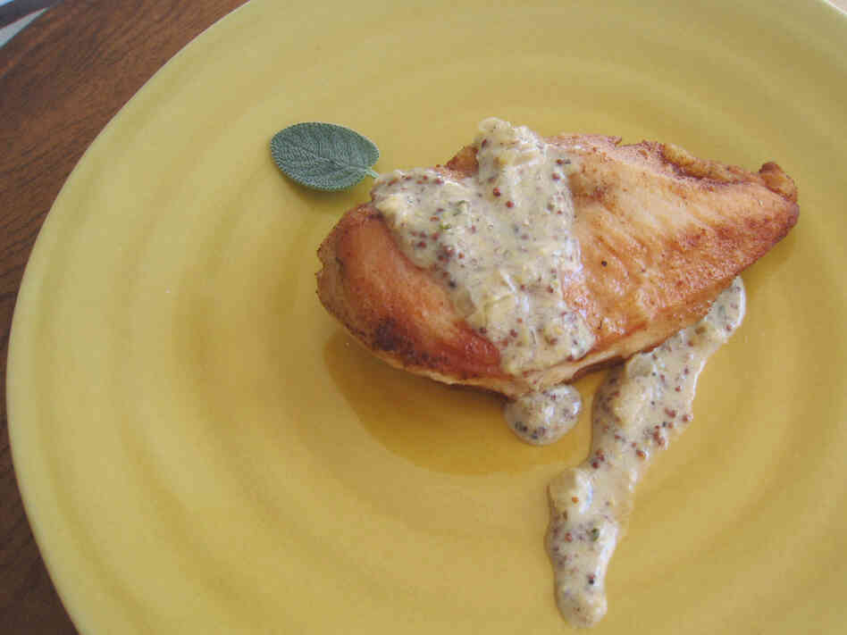Chicken With Cider Pan Sauce