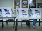 A citizen votes on a paper ballot during the final day of early voting Monday in Lancaster, Ohio. A citizen votes on a paper ballot during the final day of early voting Monday in Lancaster, Ohio.