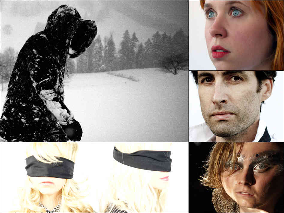 Clockwise from upper left: Pantha Du Prince, Holly Herndon, Andrew Bird, Ty Segall, Casket Girls Clockwise from upper left: Pantha Du Prince, Holly Herndon, Andrew Bird, Ty Segall, Casket Girls