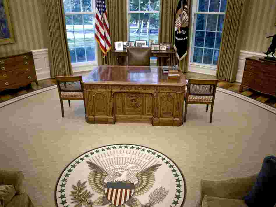 The Oval Office.