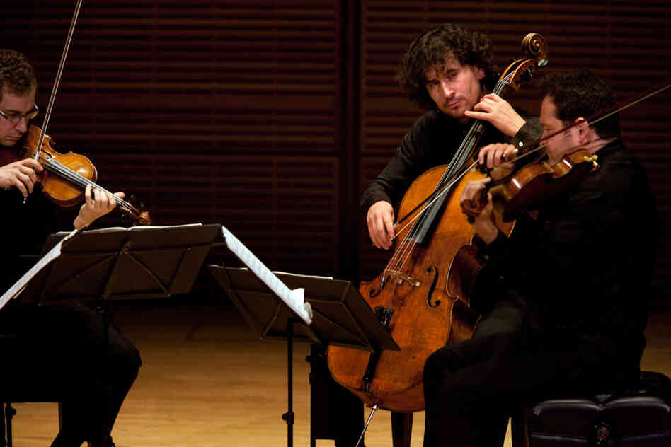 Beethoven had left the string quartet  behind for a dozen years before writing his Op. 127 quartet. He said he had "new kind of part-writing" where all instruments have independent lines while blending together.