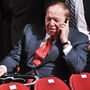 Casino magnate Sheldon Adelson at the presidential debate between Mitt Romney and President Obama, in Denver on Oct. 3. Adelson invested millions in an effort to help elect Romney — but only after bankrolling a superPAC for former House Speaker Newt Gingrich in his anti-Romney Republican primary battle.