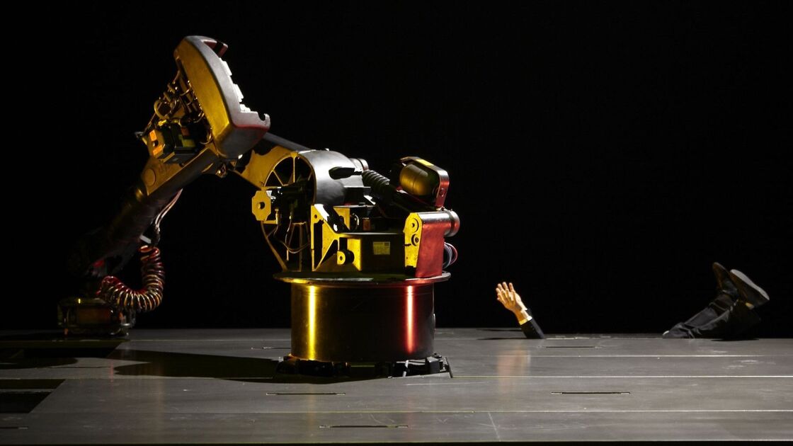 KUKA, an industrial robot developed in the '70s, is the unlikely star of a French nouveau-cirque piece premiering in the U.S. on Friday.