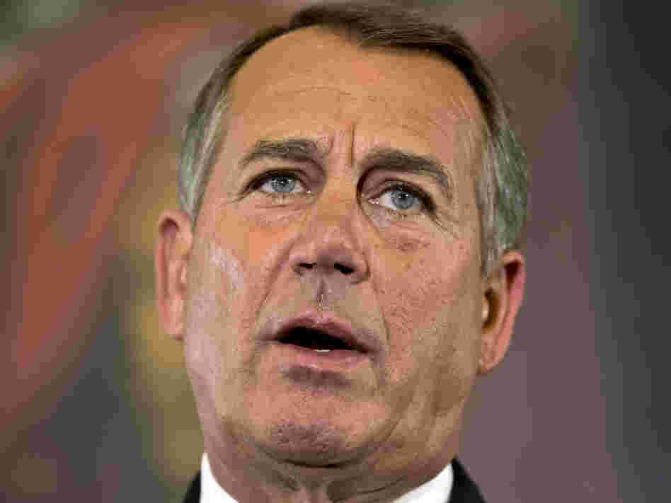Speaker John Boehner, R-Ohio, said Wednesday that House Republicans are willing to accept new revenues "under the right conditions."