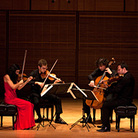 The players in the Belcea Quartet played a series of late Beethoven string quartets at Carnegie Hall's Zankel Hall. The players in the Belcea Quartet played a series of late Beethoven string quartets at Carnegie Hall's Zankel Hall.