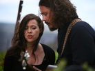 Joy Williams and John Paul White of The Civil Wars perform backstage during the Sasquatch! Music Festival. Joy Williams and John Paul White of The Civil Wars perform backstage during the Sasquatch! Music Festival.