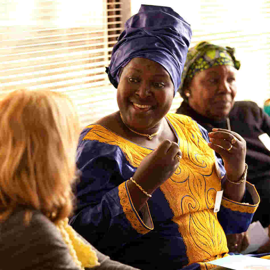 Angele Ciza of Burundi owns her own land on 10 hectares (nearly 25 acres), which holds 26,000 Arabic coffee trees.