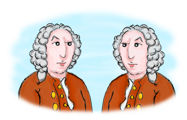 Linnaeus drawing doubles. Linnaeus drawing doubles.