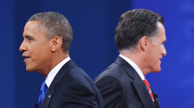 The taller candidate always wins? Think again. (AFP/Getty Images)