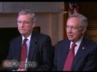 Senate Minority Leader Mitch McConnell of Kentucky (left) and Senate Majority Leader Harry Reid of Nevada during their recent interview with CBS News' 60 Minutes. Senate Minority Leader Mitch McConnell of Kentucky (left) and Senate Majority Leader Harry Reid of Nevada during their recent interview with CBS News' 60 Minutes.