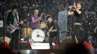 The Rolling Stones performing live at halftime of the Super Bowl XL. The Rolling Stones performing live at halftime of the Super Bowl XL.