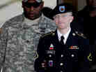 Army Pfc. Bradley Manning (right) is escorted out of a courthouse in Fort Meade, Md., on June 25, 2012. His lawyer announced that Manning, who is accused of leaking classified information to WikiLeaks, had agreed to plead guilty to lesser charges. Army Pfc. Bradley Manning (right) is escorted out of a courthouse in Fort Meade, Md., on June 25, 2012. His lawyer announced that Manning, who is accused of leaking classified information to WikiLeaks, had agreed to plead guilty to lesser charges.