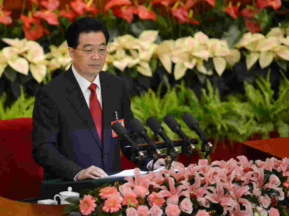 During his speech Thursday, Chinese President Hu Jintao, who is also the top party official, warned delegates that corruption could be "fatal" to the party and even cause "the fall of the state."