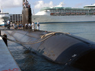 Before the fire: The USS Miami in 2004. Before the fire: The USS Miami in 2004.