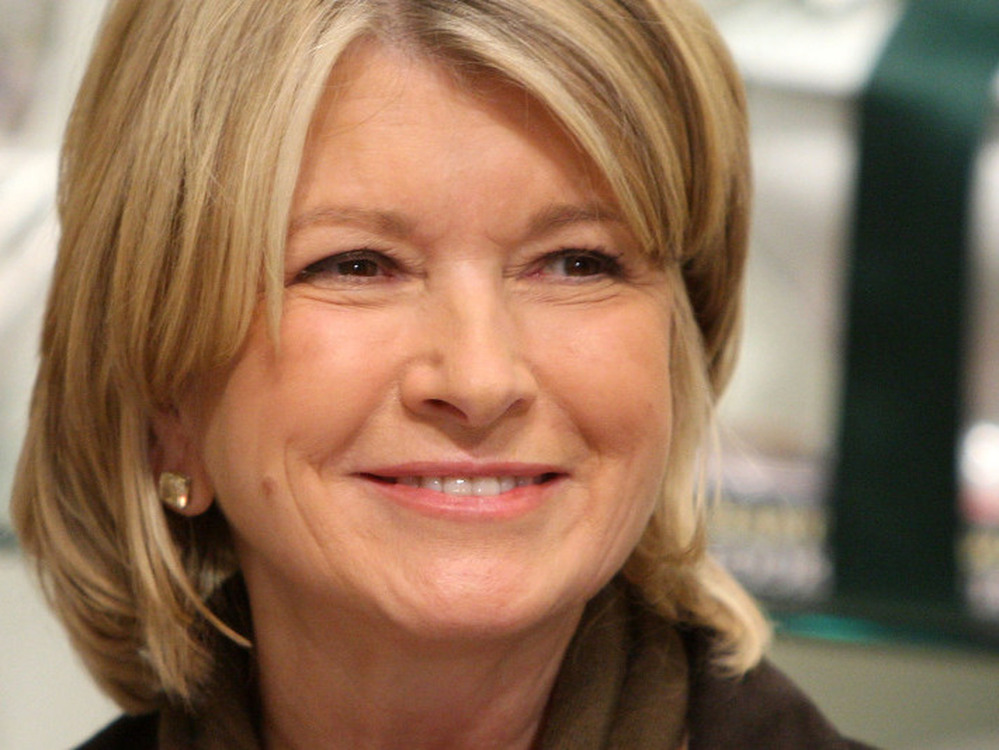 Martha Stewart at Williams-Sonoma in New York City on on Oct. 22, 2008.