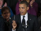 President Obama speaks about the economy and the deficit Friday in the East Room of the White House. President Obama speaks about the economy and the deficit Friday in the East Room of the White House.