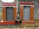 Shu Qiao in front of the memorial (on the left side) he erected to the 32 victims of the famine in Shuangjing village, in the central province of Henan. The memorial is part of the Folk Memory Project, which records the stories of Chinese peasants who lived through the Great Famine a half-century ago. Shu Qiao in front of the memorial (on the left side) he erected to the 32 victims of the famine in Shuangjing village, in the central province of Henan. The memorial is part of the Folk Memory Project, which records the stories of Chinese peasants who lived through the Great Famine a half-century ago.