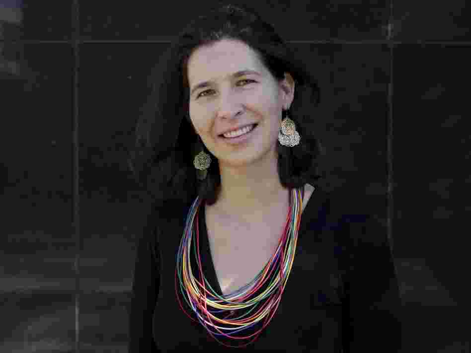 Idra Novey visits NPR headquarters in Washington. Idra Novey visits NPR headquarters in Washington.