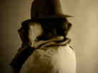 Woman in Indiana Jones style hat Woman in Indiana Jones style hat