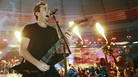Nickelback's Chad Kroeger performs during halftime of a Canadian football game in Vancouver. On the band's own tours, expensive pyrotechnics are more rare. Nickelback's Chad Kroeger performs during halftime of a Canadian football game in Vancouver. On the band's own tours, expensive pyrotechnics are more rare.