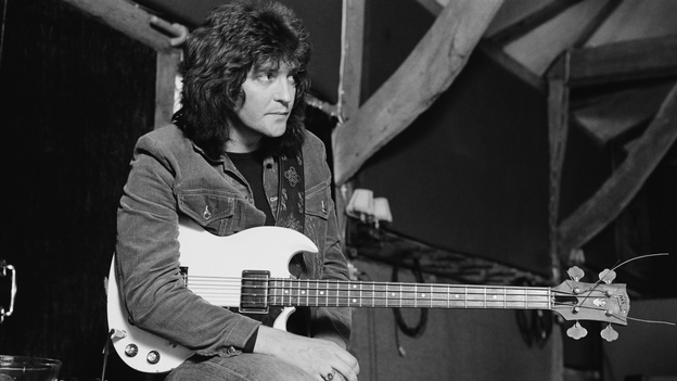 Bob Daisley recording Ozzy Osbourne's Blizzard of Ozz in 1980.