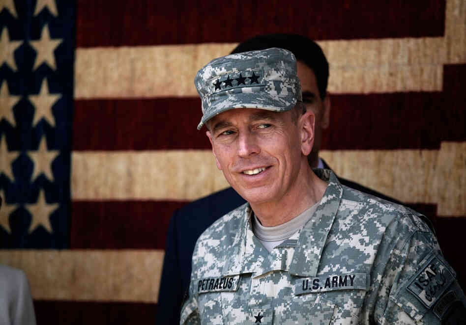 Gen. David Petraeus in Afghanistan in 2010.