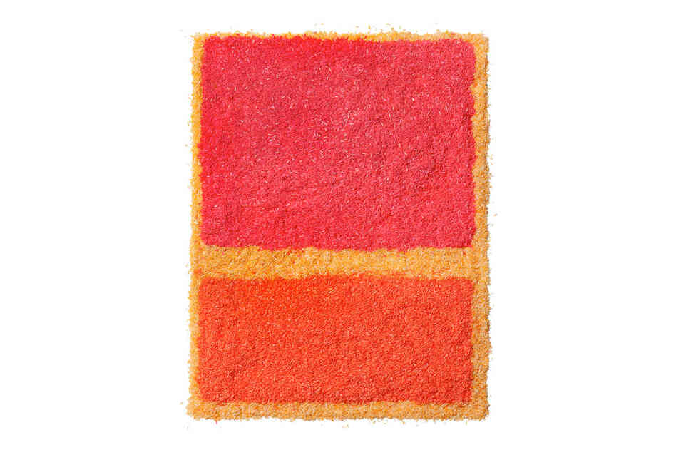 Getting the edges to feather as seen in Rothko's original work was a challenge for Levin.