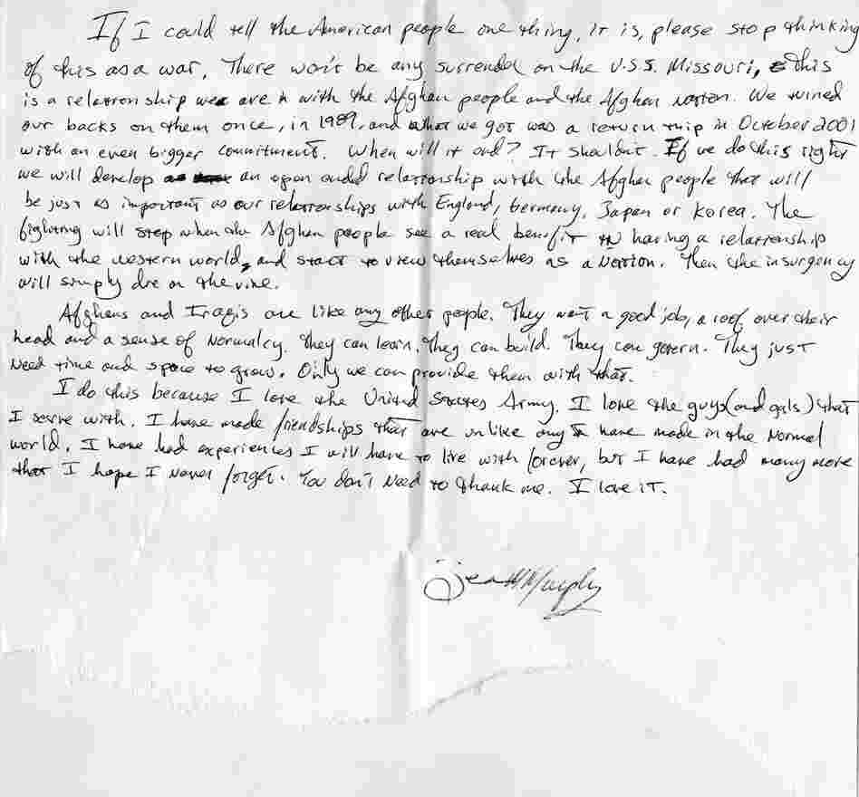 Sean Letter Sean Letter
