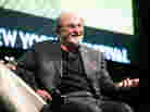Author Salman Rushdie at The New Yorker Festival in New York on Oct. 7. Author Salman Rushdie at The New Yorker Festival in New York on Oct. 7.
