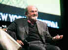 Author Salman Rushdie at The New Yorker Festival in New York on Oct. 7.