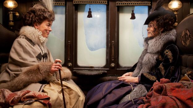 Leo Tolstoy's Countess Vronsky (Olivia Williams) and Anna (Keira Knightley) come to life in Joe Wright's adaptation of the classic Russian novel Anna Karenina. Leo Tolstoy's Countess Vronsky (Olivia Williams) and Anna (Keira Knightley) come to life in Joe Wright's adaptation of the classic Russian novel Anna Karenina.