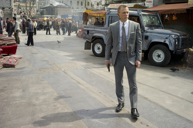 In his three Bond films, actor Daniel Craig has created a portrait of a darker, damaged 007 — evidence of the enduring character's mutability, according to Powers.