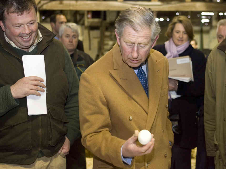 Prince Charles does like eggs, but he doesn't insist on being able to choose from among many, the palace says.